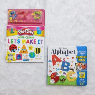 Play Doh and Alphabet augmented reality bundle (hard bound)
Preloved books for kids