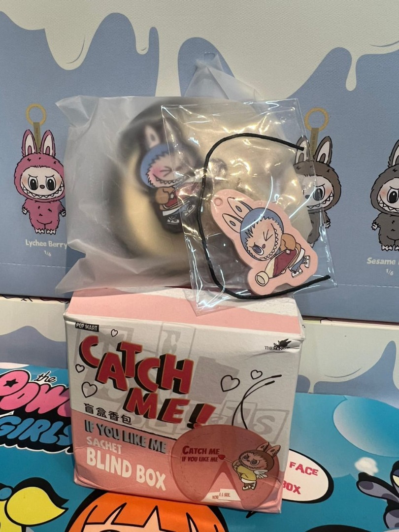 POPMART AUTHENTIC LABUBU SACHET BLIND BOX - HEART TO HEART, Hobbies ...