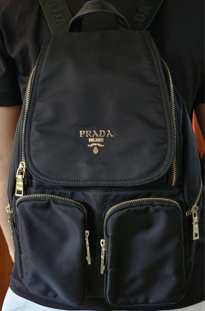 Pra da backpack (Category: Luxury Bags & Wallets) located in Manila. Submitted by gjion (Listing ID 1306122109, Image 1). Description: .