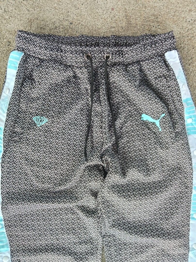 Puma diamond track pants sales