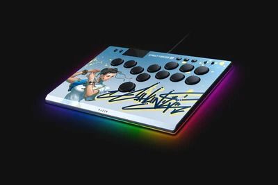 RAZER KITSUNE ALL-BUTTON OPTICAL ARCADE CONTROLLER FOR PS5 & PC (SF6 ...