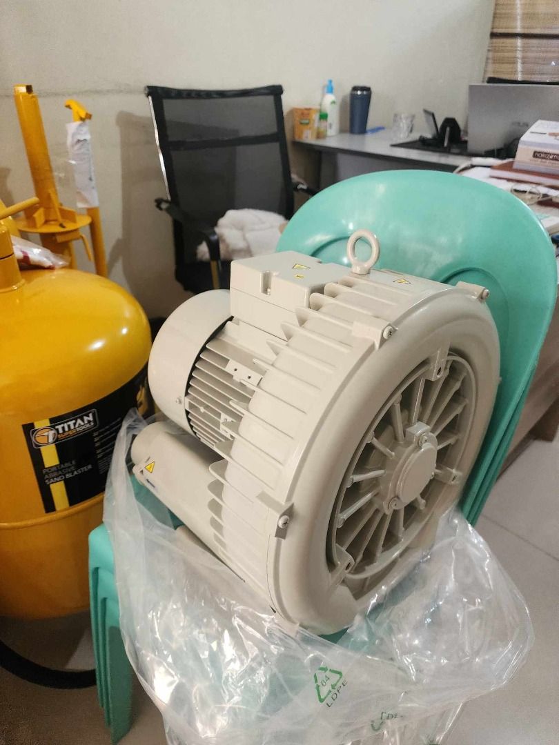 Ring Air Blower (Category: Construction Tools & Equipment) located in Manila. Submitted by 09150361920ronvillaflor (Listing ID 1306079694, Image 1). Description: Ring Air Blower 2.34HP 3 Phase ₱35,770 For inquiries GLOBE:📞 ☎ 0⃣9⃣1⃣5⃣0⃣3⃣6⃣1⃣9⃣2⃣0⃣ 📞 ☎ 0⃣9⃣1⃣5⃣0⃣3⃣6⃣1⃣9⃣2⃣0⃣ Email me@ 📫 📑 r-o-n-.-h-a-y-a-i-@-g-m-a-i-l.c-o-m Check my Carousell: https://www.carousell.ph/u/ronvillaflor0/ PRICE MAY CHANGE WITHOUT PRIOR NOTICE‼️ ‼️.