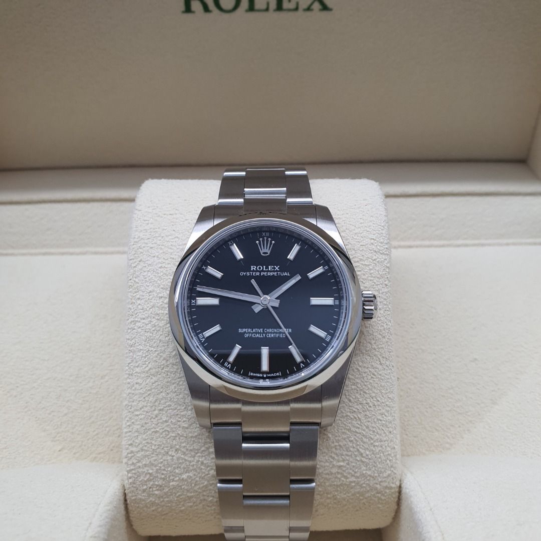 Rolex op 34 black store