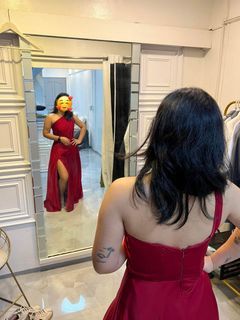 Ruby Red  /Maroon Gown