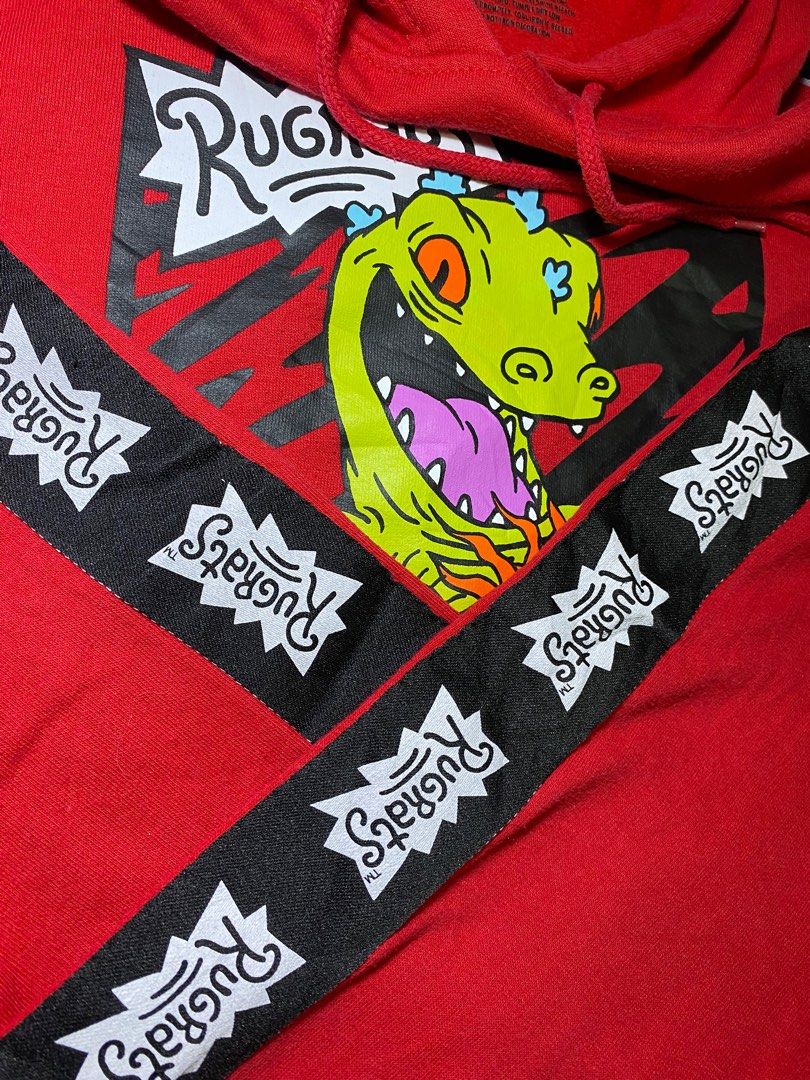 Rugrats hoodie red discount