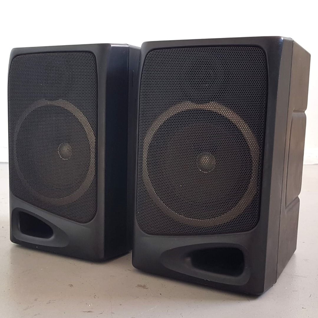 SANYO Way Speaker System, Model MCD-S660K, JAPAN, Stereo 80