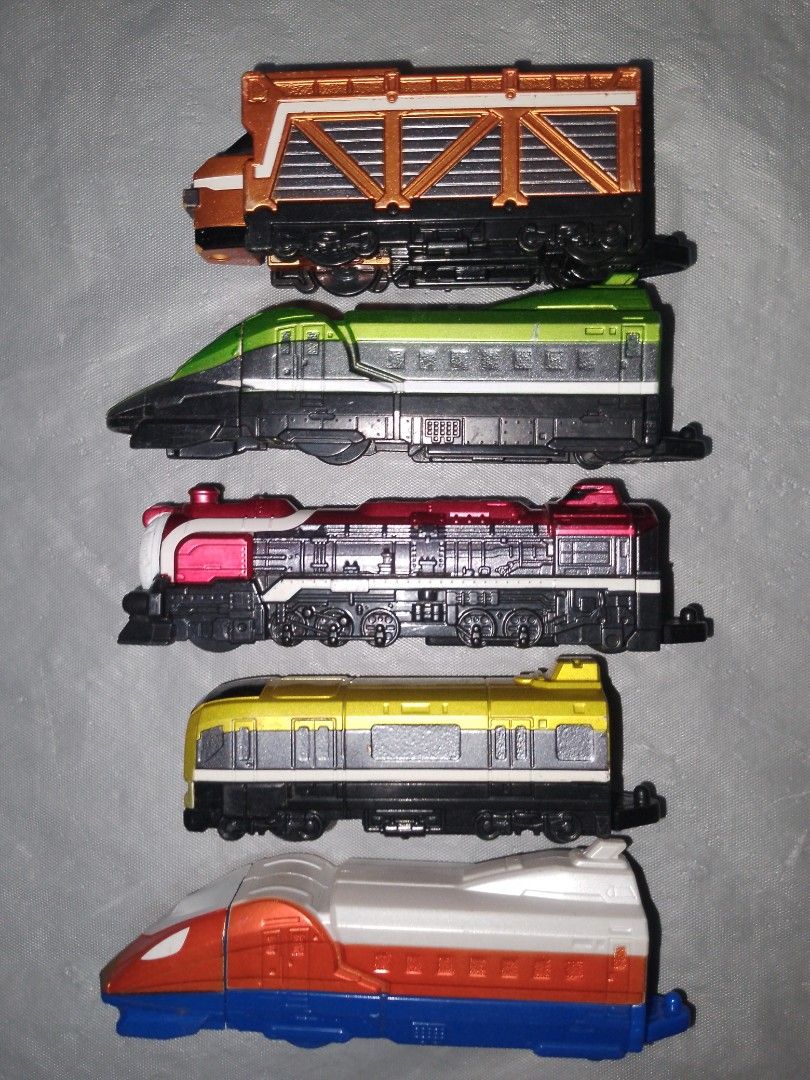 Sentai Toqger Metallic Resshas (Category: Action & Battle Toys) located in Naic. Submitted by morosetoys (Listing ID 1306109844, Image 2). Description: 50 each. 1 day reservation only. GCash payment Flash Express or Lalamove delivery. No LBC COP. No Meet Up. No trade. Check my Facebook page Morose Toys for other items Please send me a message for other questions..