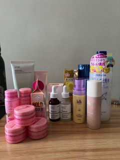 Skincare and makeup products