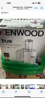 Slightly used Kenwood juicer