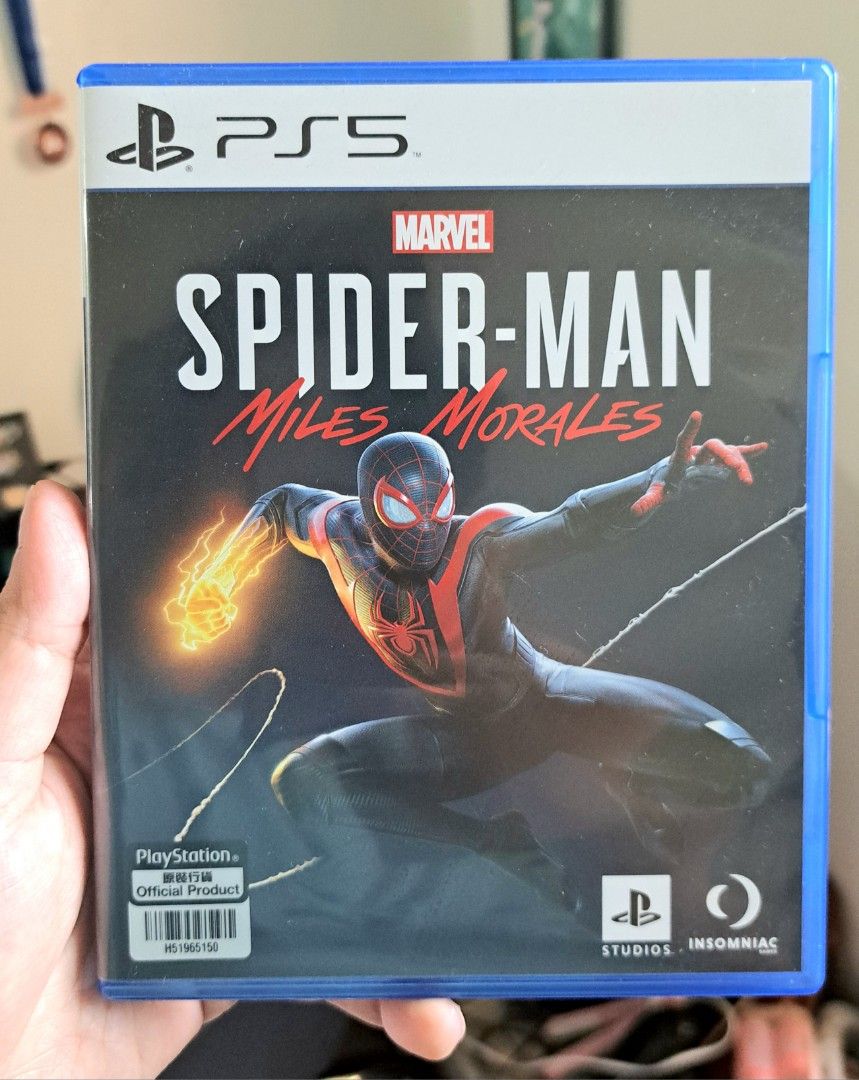 Spiderman Miles Morales PS5 Game Video Gaming Video Games spiderman-miles-morales-ps5-game-video-gaming-video-games