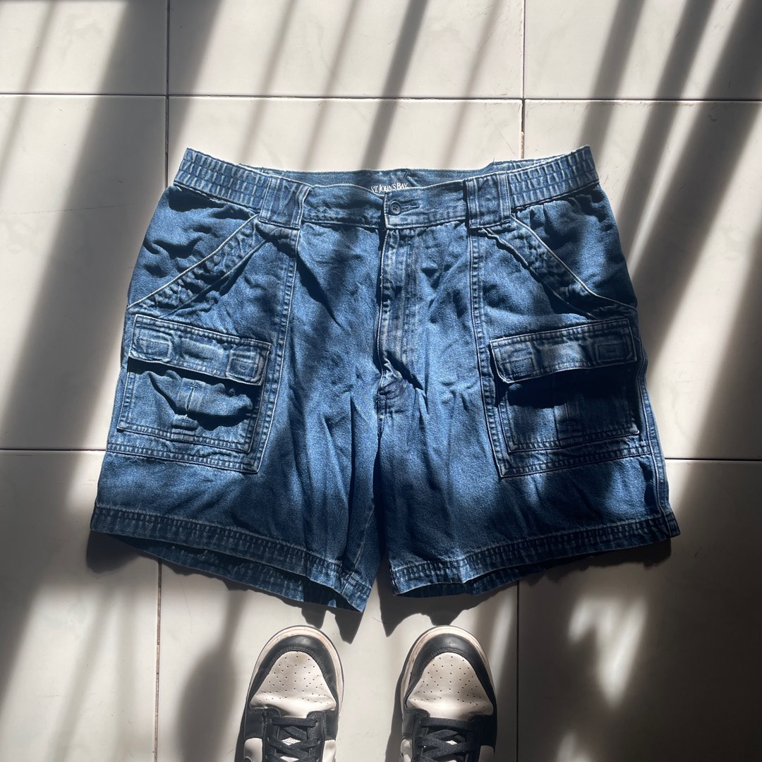 St john's bay denim shorts online