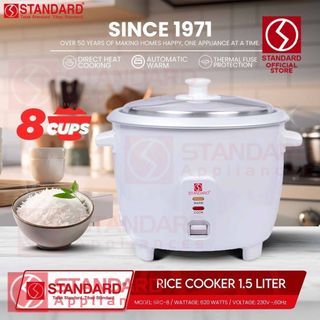 Standard Rice Cooker 8 Cups SRC 8