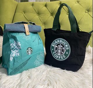 Starbucks canvass tote bag