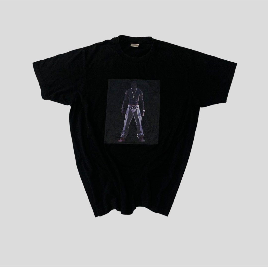 Supreme Tupac Hologram Men s Fashion Tops Sets Tshirts Polo Shirts on Carousell