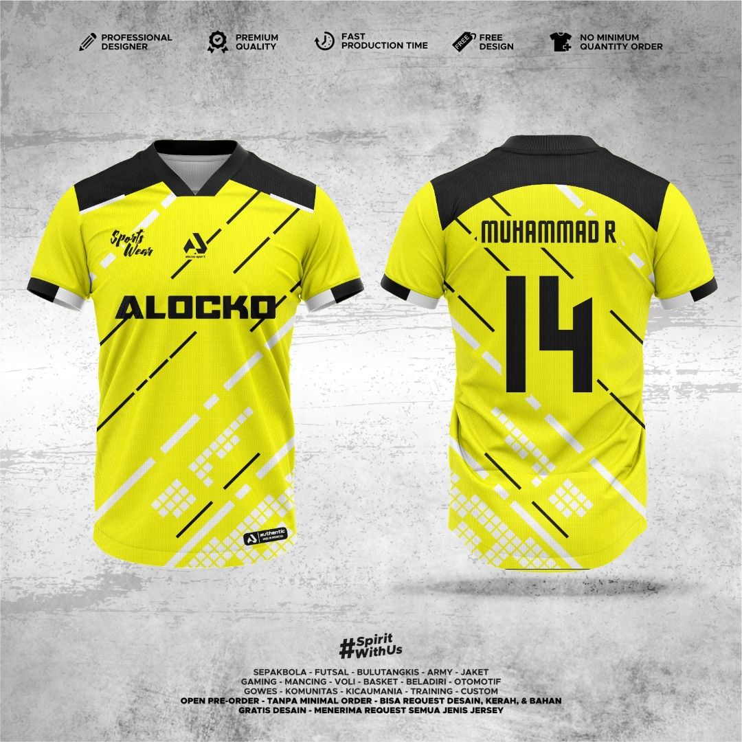 Terbaru Baju Bola Bola Terbaru Desain Jersey Bola Full Printing