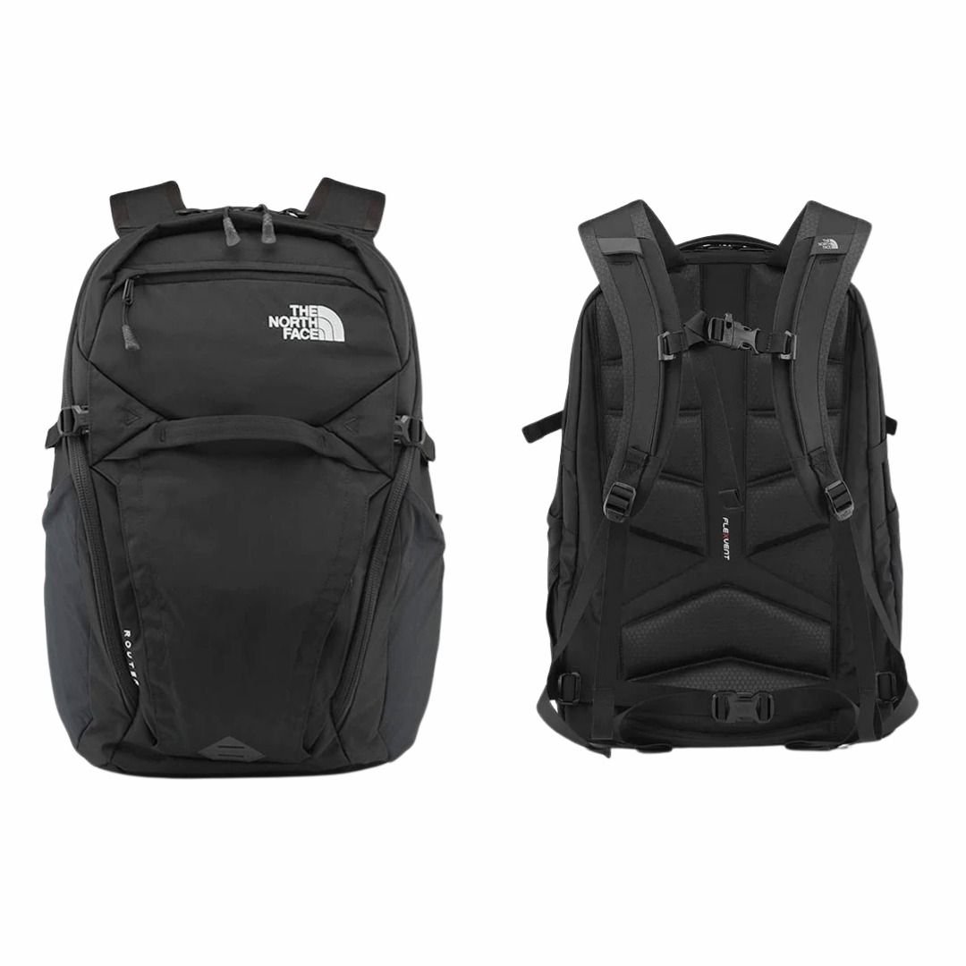 The North Face Router 40 Litre Backpack 17 Inch Laptop For Office Outdoor Travel Water Resistant