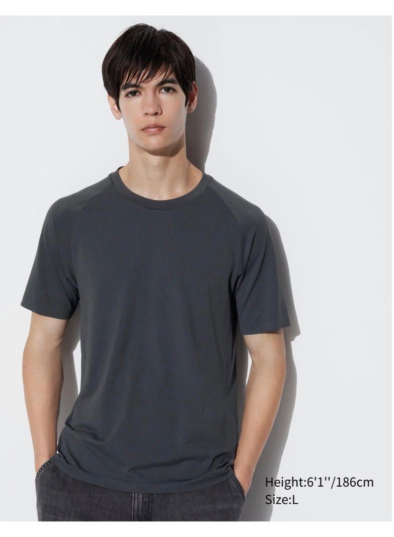 Uniqlo Dry-Ex Crew Neck Short Sleeve shirt XS men/women/unisex