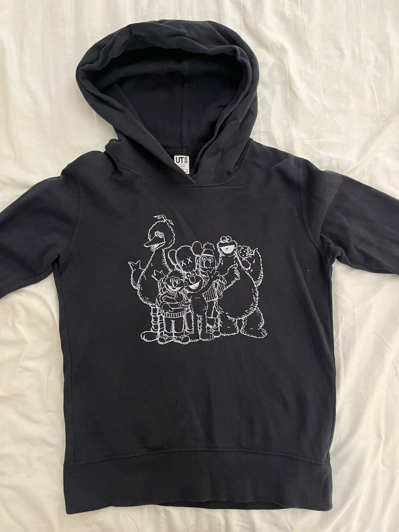 Uniqlo Sesame Street Hoodie Edition Women s Fashion Coats Jackets and Outerwear on Carousell