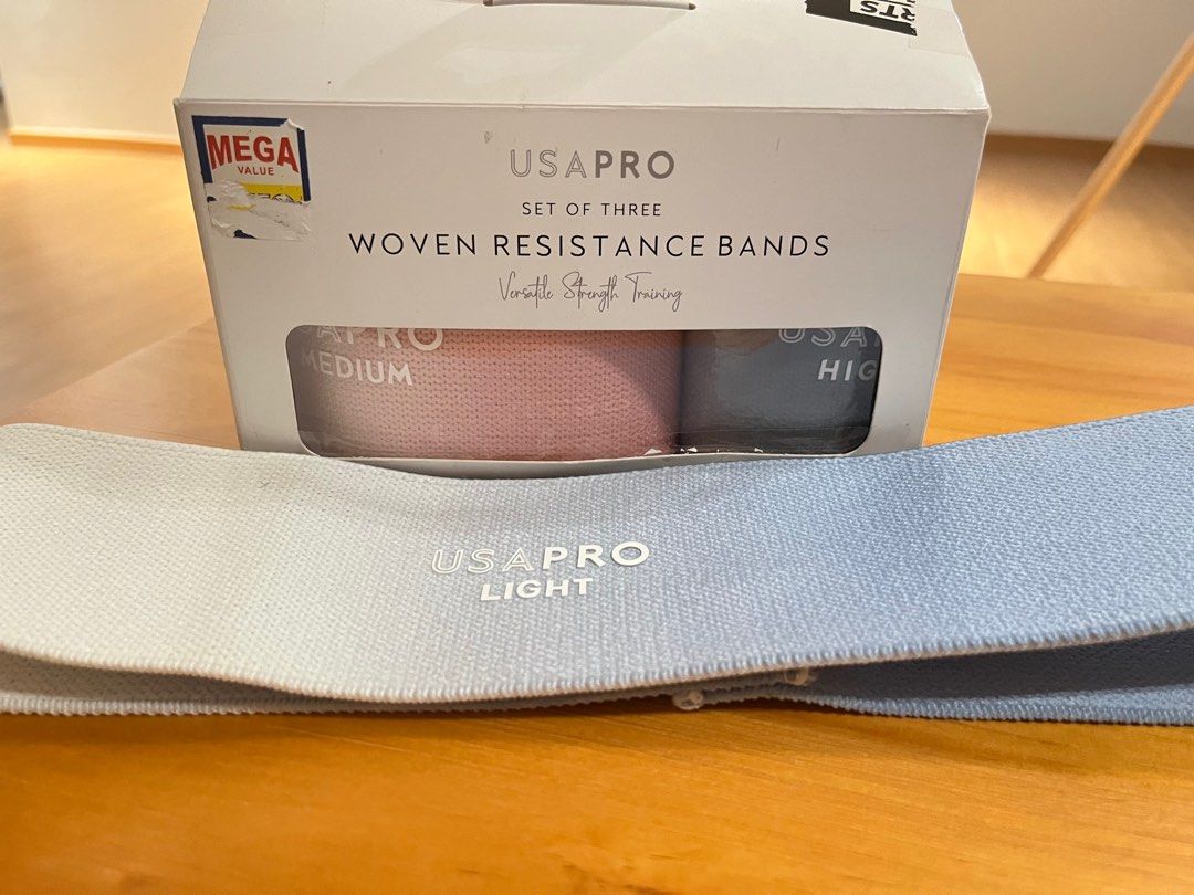 Usapro woven resistance band