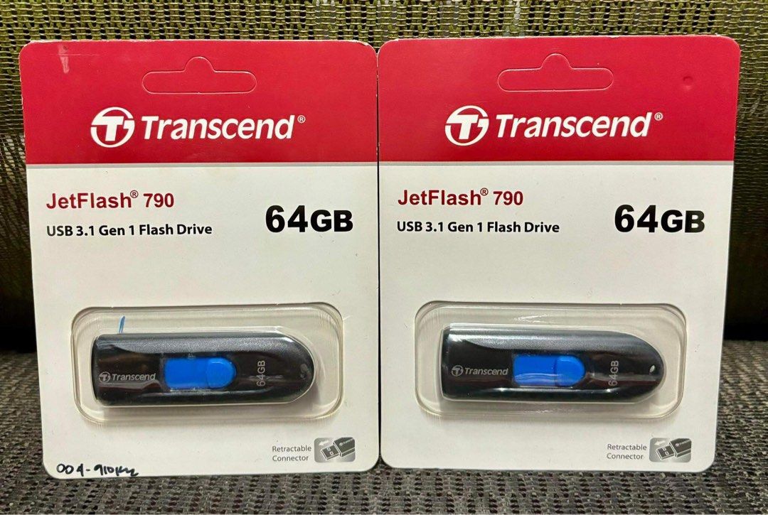 USB TRANSCEND JETFLASH 790 3.1 GEN 1 USB STORAGE FLASH DRIVE (Category: Hard Disks & Thumbdrives) located in Makati City. Submitted by marizacost86218 (Listing ID 1306100724, Image 3). Description: 🔺USB TRANSCEND JETFLASH 790 3.1 GEN 1 USB STORAGE FLASH DRIVE🔻 ▪️AVAILABLE 8gb 16gb 32gb 64gb 128gb ● FEATURES: ● USB 3.1 Gen 1 interface ● Capless design with slide-out USB connector ● Lightweight and compact ● Lanyard / keyring loop ● Exclusive Tra
