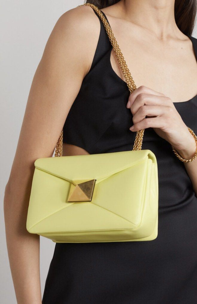 Yellow valentino bag cheap