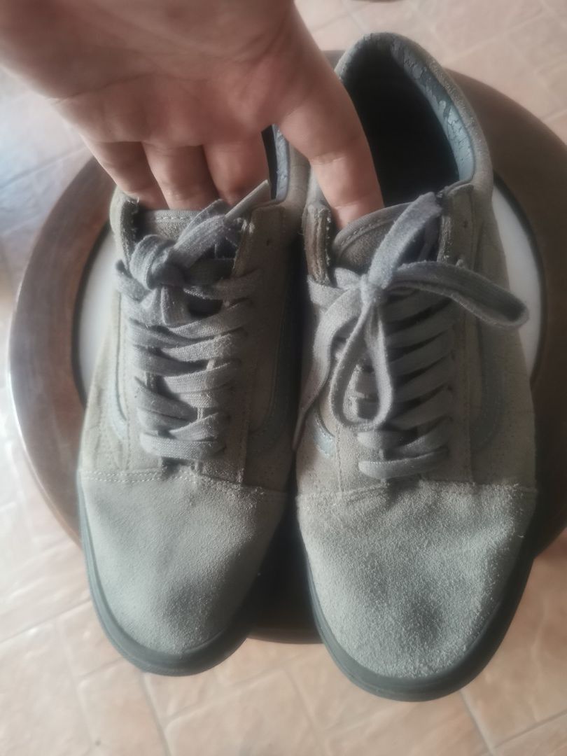 Vans Grey Velvet US10