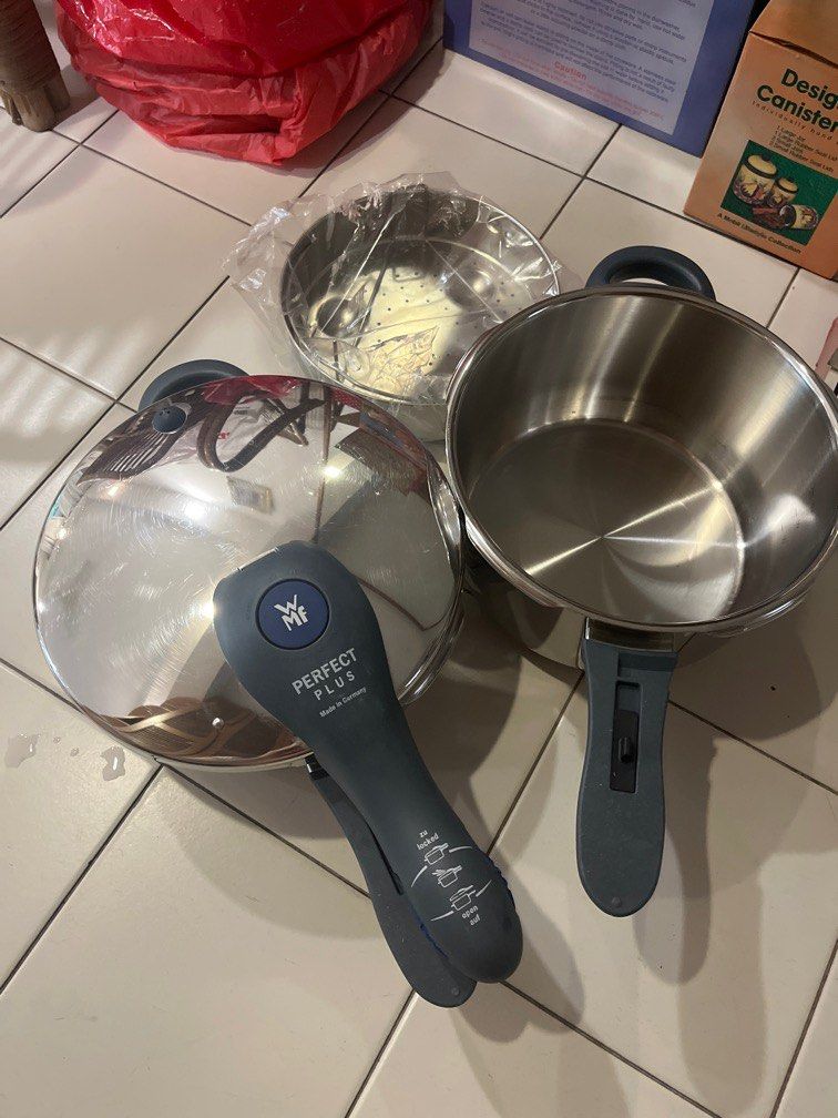 WMF Perfect Plus Pressure Cooker Furniture Home Living Kitchenware Tableware Cookware Accessories on Carousell