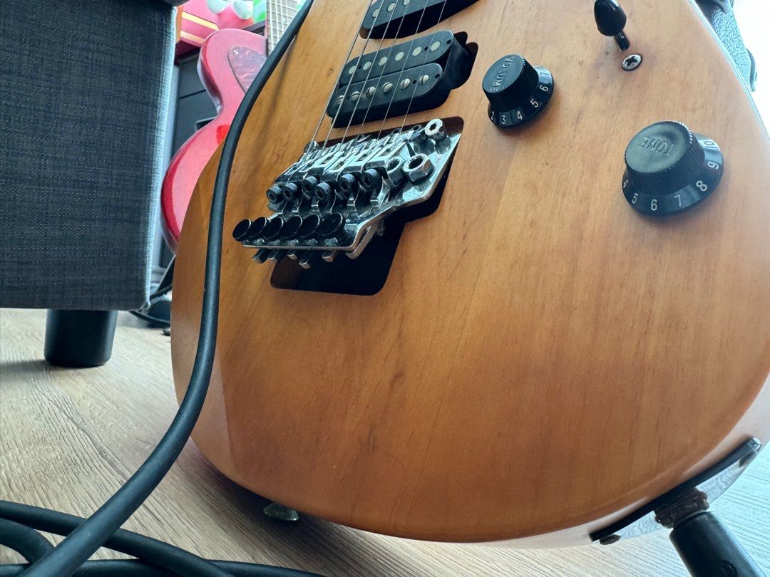 Yamaha RGX 421D 1998 Natural - Floyd Rose jpn - made in Taiwan