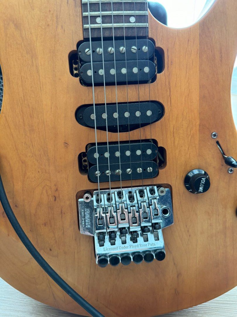 Yamaha RGX 421D 1998 Natural - Floyd Rose jpn - made in Taiwan