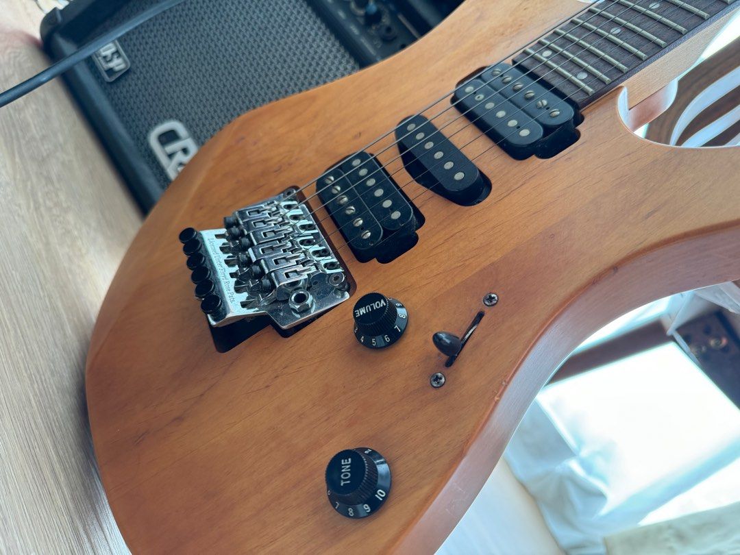 Yamaha RGX 421D 1998 Natural - Floyd Rose jpn - made in Taiwan