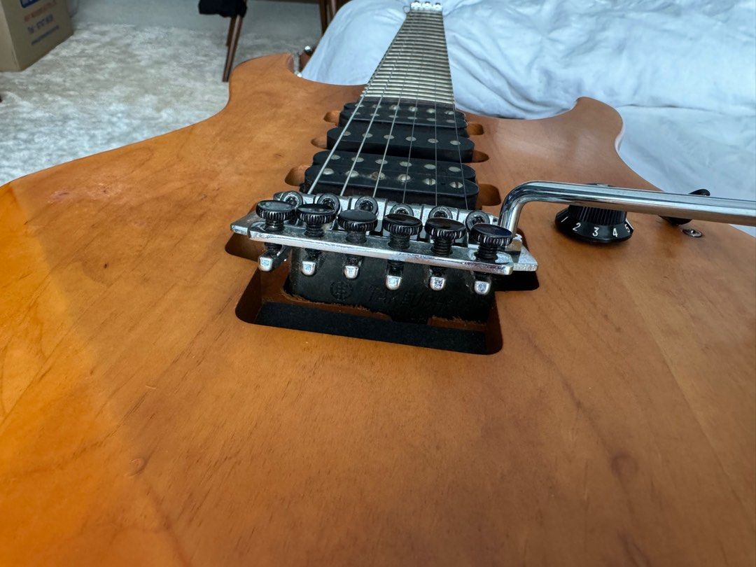 Yamaha RGX 421D 1998 Natural - Floyd Rose jpn - made in Taiwan