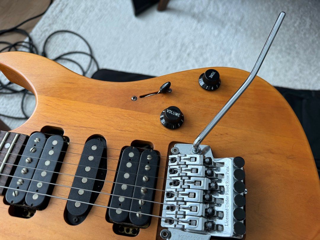 Yamaha RGX 421D 1998 Natural - Floyd Rose jpn - made in Taiwan