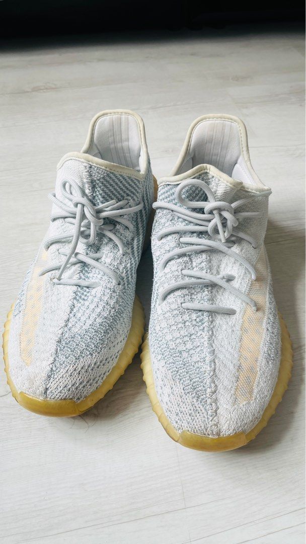 Yeezy 350 cloud white reflective uk deals