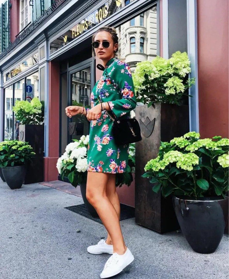 Zara Mandarin Collar Green Cheongsam Dress, Women's Fashion, Dresses & Sets, Dresses on Carousell Zara Mandarin Collar Green Cheongsam Dress, Women's Fashion, Dresses & Sets, Dresses on Carousell