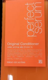530mL Mise En Scene Perfect Serum Original Conditioner Perfect Soft Hair