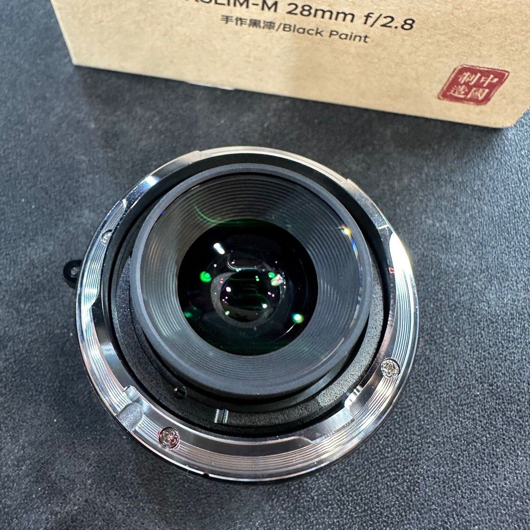99% 星曜Brightin Star 28mm F2.8 Pancake Black Paint 28 2.8