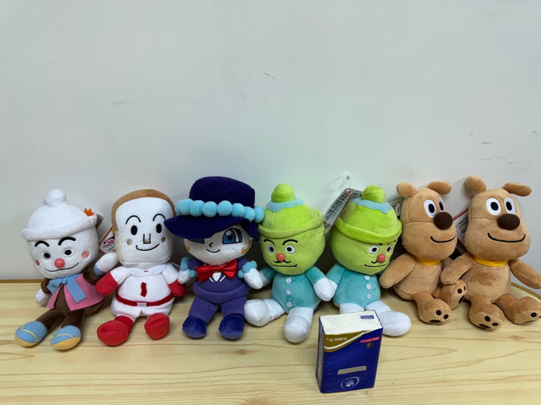 兒童 公仔 麵包超人 方包 超人 咖喱包 細菌 紅精靈 蜜瓜包 公仔 景品 NAMCO 日本版 吊飾 冒險樂園, 興趣及遊戲, 玩具 & 遊戲 ...