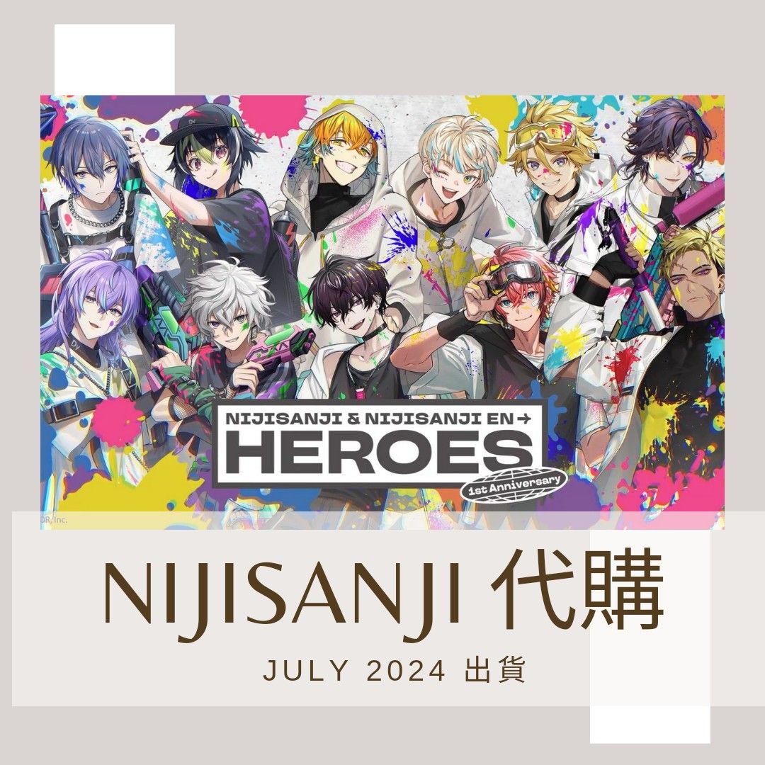 にじさんじ HEROES Oriens Dytica Krisis まとめ売り 代購nijisanji 本社EN heros 一週年Oriens Dytica Krisis, 興趣