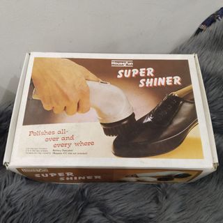 Affordable VTG  Housefun Super Shiner Set Shoe Shine Polisher E3.3 😍👌