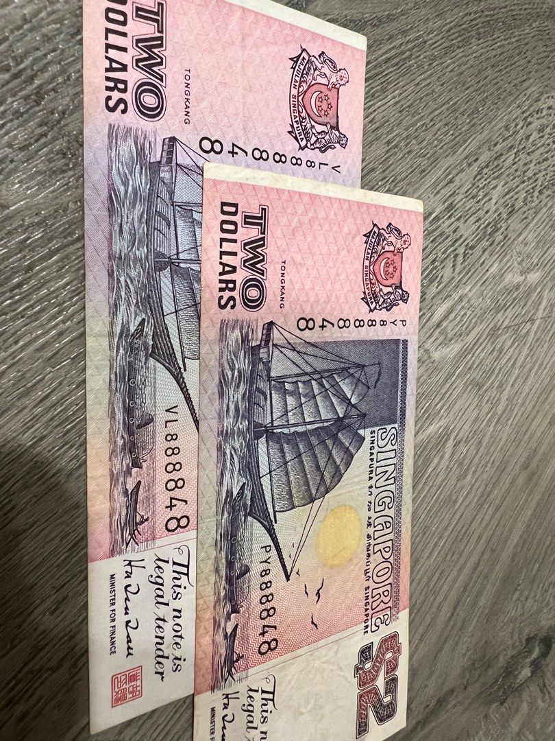Almost solid twin (Category: Currency) located in Singapore. Submitted by chuac10 (Listing ID 1306300502, Image 2). Description: $50.