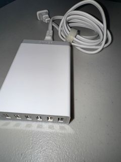 Anker POWERPORT 6 (60W 6-Port USB Charging Hub) - White