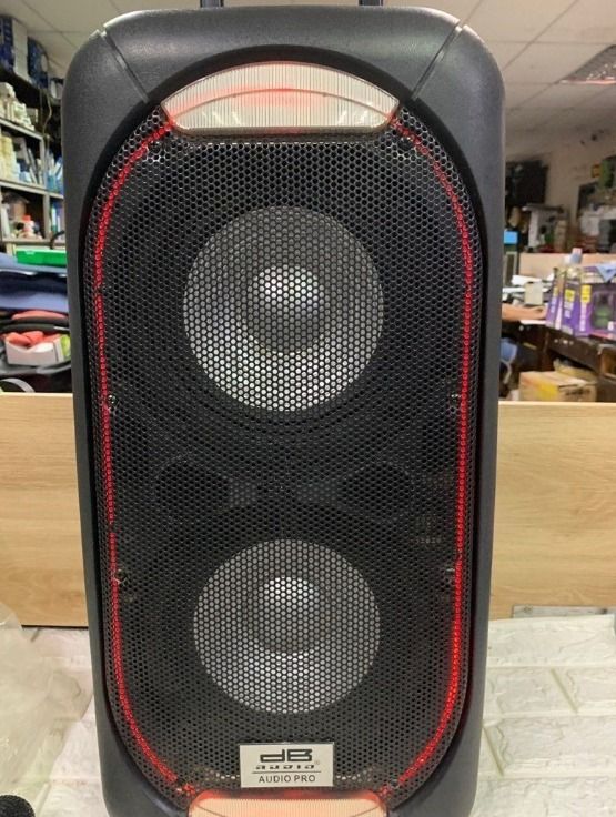 Astron DBAudio Versatech 08 Speaker Woofer System (Category: Soundbars, Speakers & Amplifiers) located in Pasay City. Submitted by enrico_appliances (Listing ID 1306217749, Image 3). Description: Item is in great condition No remote included 200 watts.
