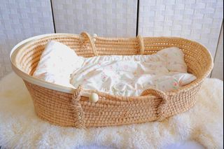 Baby Rattan Basket for Photoshoot