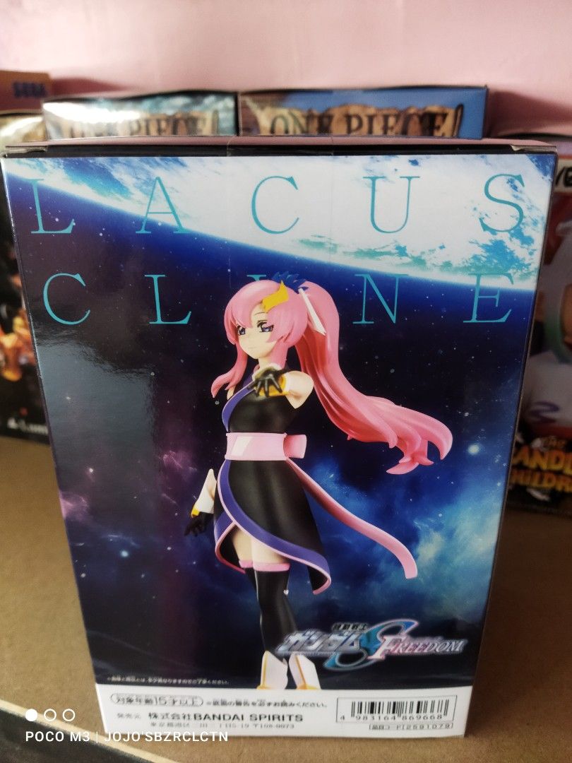 Bandai Banpresto Gundam Seed Freedom Lacus Clyne Figure (Category: Figurines & Statues) located in Cavite. Submitted by jojoscollection (Listing ID 1306325219, Image 3). Description: Brand New Unopened Authentic from Japan Actual Photos are posted + shipping fee MOP: GCASH MOD: J&T EXPRESS, LALAMOVE OR PICKUP Location: Dasmariñas, Cavite Give us a message if you want more details Happy Collecting!.