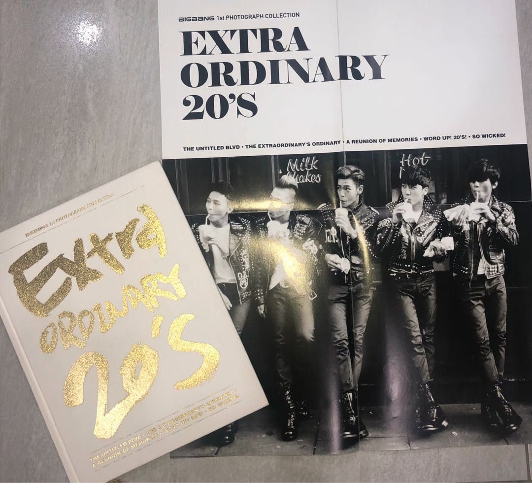 BIGBANG EXTRA ORDINARY 20's BIGBANG 1st Photograph Collection