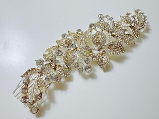Bling Bling 閃石花花新娘頭飾髮飾Bride Wedding Hair Accessory64188260441346110