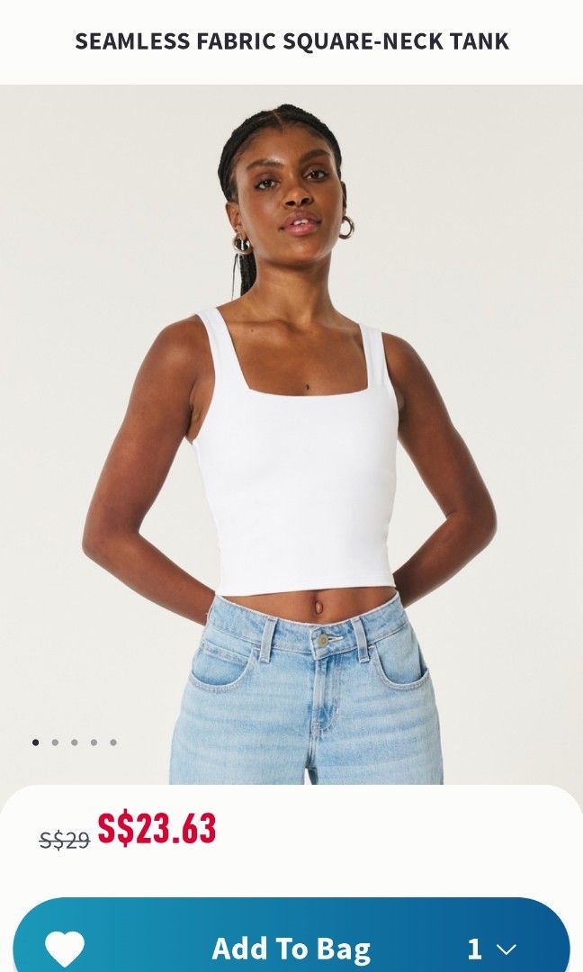Hollister tank top discount