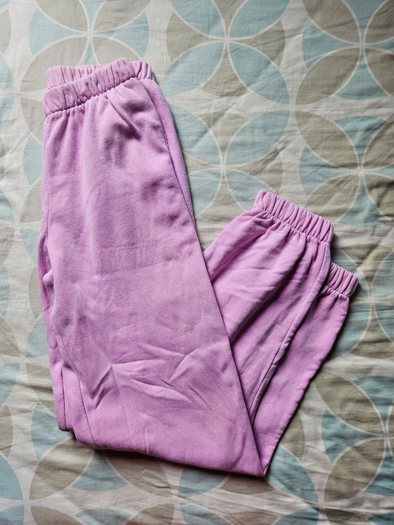 brandy melville john galt rosa sweatpants in pink