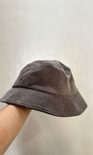 Bucket Hat Corduroy Grey Japan Fisherman Bucket Summer Hat Caps