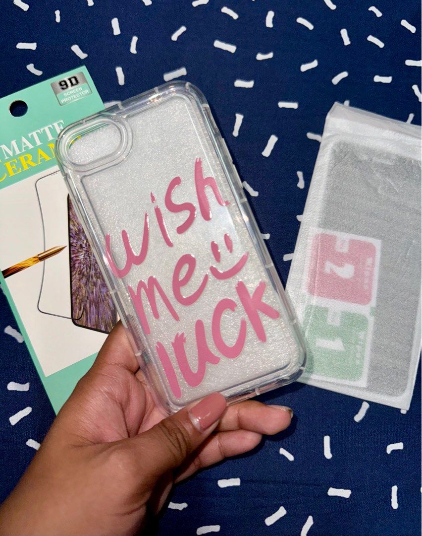 Case and Tempered Glass for Iphone 7/8 or Iphone SE 2nd Generation (Category: Cases & Sleeves) located in Pasay City. Submitted by _myss (Listing ID 1306246429, Image 2). Description: Case and Tempered for Iphone 7/8 or SE 2nd Generation. Inclusions: •2pcs of Tempered Glass -Matte -Privacy •Case 📌You can make an offer. ✨Mode of Payment: Cash, Bank transfer, GCash, and Cod via Lalamove. Note: You must shoulder the shipping fee via Lalamove and No